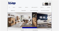 Desktop Screenshot of knapp-moebel.de